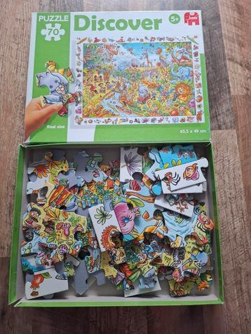 Jumbo Discover Vloerpuzzel 70 Stukjes beschikbaar voor biedingen