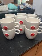 12 Douwe Egberts mokken, Huis en Inrichting, Gebruikt, Ophalen of Verzenden, Overige stijlen, Kop(pen) en/of Schotel(s)