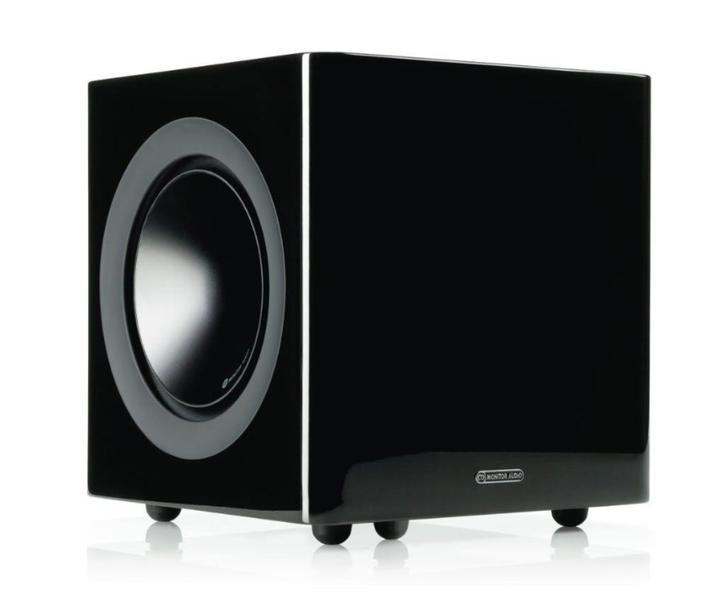 Monitor Audio Radius 380 subwoofer zwart hoogglans, Audio, Tv en Foto, Luidsprekers, Nieuw, Subwoofer, 120 watt of meer, Overige merken