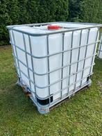 Ibc container 1000 ltr schoon, Tuin en Terras, Regentonnen, 150 liter of meer, Ophalen, Gebruikt, Kunststof
