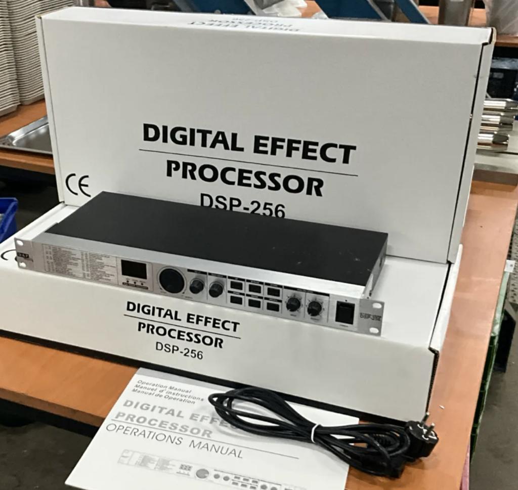 Dap audio DSP-256 digital effect processor, Muziek en Instrumenten, Versterkers | Keyboard, Monitor en PA, Nieuw, Overige typen