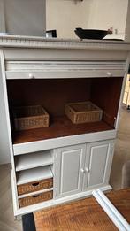 Witte opberg kast gratis!, Huis en Inrichting, Kasten | Boekenkasten, Ophalen, Gebruikt, 100 tot 150 cm, 100 tot 150 cm