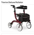 Travixx Deluxe Rollator, maat M, rood, Diversen, Rollators, Ophalen, Gebruikt