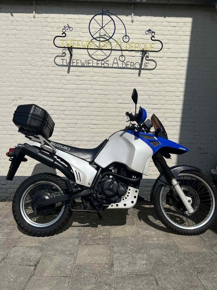 Suzuki DR750 S Enduro Motorfiets | 1988 | 34.997 KM | blauw/, Motoren, Motoren | Suzuki, Bedrijf, Enduro, meer dan 35 kW, 1 cilinder