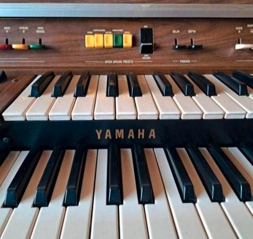 Yamaha Elektrisch Orgel met Kruk - IJmuiden, Muziek en Instrumenten, Orgels, Gebruikt, Orgel, 2 klavieren, Ophalen