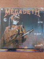 Megadeth - So Far, So Good... So What! Vinyl, Ophalen of Verzenden, Zo goed als nieuw, Overige formaten, Overige genres