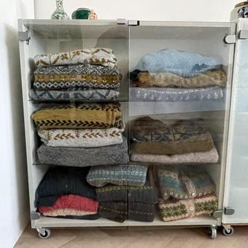 1 unieke IKEA Ivar kast met glazen deuren 80cmx82cmx29cm - afbeelding 7