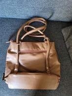 Dames handtas beige lichtbruine tas, Ophalen of Verzenden, Zo goed als nieuw, Beige, Handtas