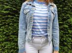 Stoer spijkerjasje LOGG maat 32, Ophalen of Verzenden, Zo goed als nieuw, Maat 34 (XS) of kleiner, Blauw