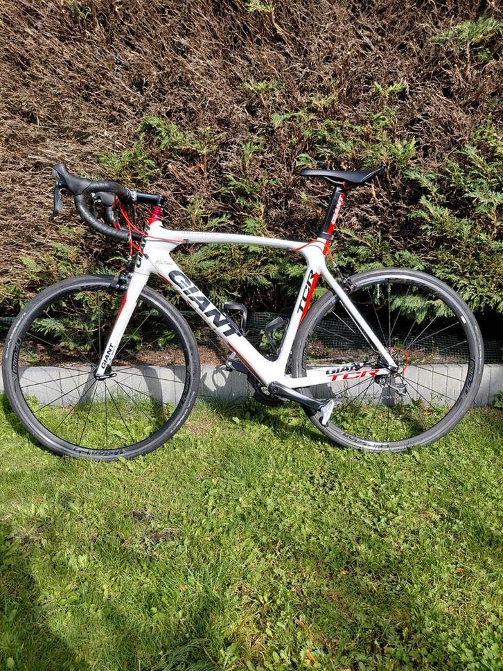 Giant TCR Carbon, Fietsen en Brommers, Fietsen | Racefietsen, Zo goed als nieuw, Giant, Meer dan 20 versnellingen, Carbon, Ophalen
