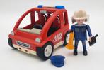 Playmobil 3177 Brandweer chef met auto, Ophalen of Verzenden, Zo goed als nieuw, Complete set