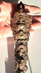 Pur bur. antiek.koper/brons, Ophalen of Verzenden