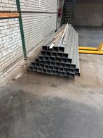 Regenpijp HWA Buis kunststof Vierkant 100x100 4mtr, Doe-het-zelf en Verbouw, Buizen en Afvoer, Ophalen, Afvoer, Pvc, 2 tot 4 meter