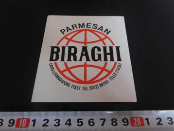 sticker Parmesan BIRAGHI   beschikbaar voor biedingen
