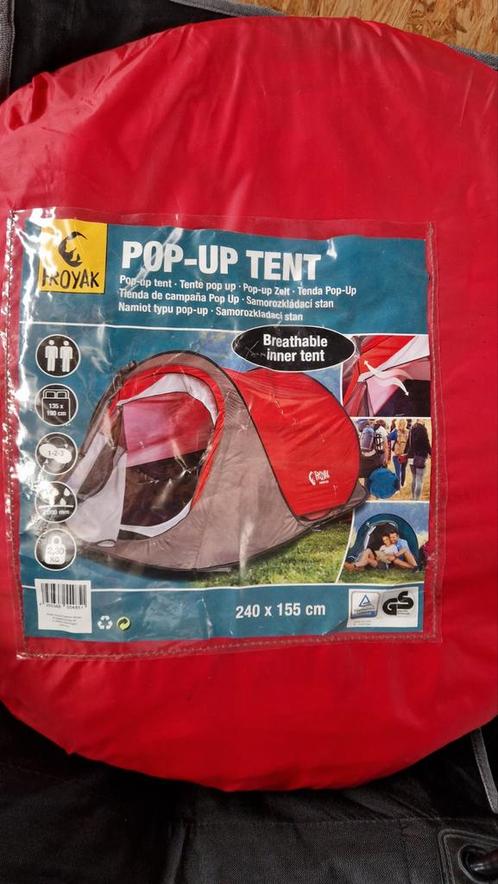 Froyak Pop-up Tent - 2 Persoons - Nieuw, Caravans en Kamperen, Tenten, tot en met 3, Nieuw, Ophalen of Verzenden