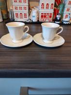 Wedgwood Queen Espresso Kopjes, Ophalen of Verzenden, Zo goed als nieuw, Wedgwood, Kop(pen) en/of Schotel(s)