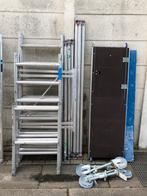 Alumexx / Euroscaffold 75x190x6m werkhoogte, Doe-het-zelf en Verbouw, Steigers, Ophalen, Gebruikt, Rolsteiger of Kamersteiger