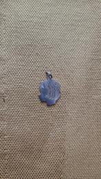 Zilveren hanger met meisjeshoofd, Gebruikt, Overige voorstellingen, Ophalen of Verzenden, Zilver