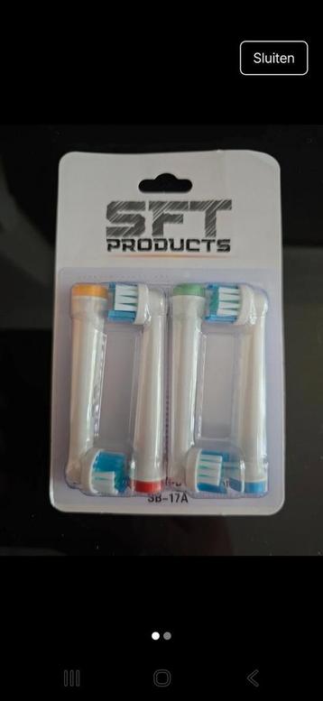 Opzetborstels voor oral-b sb-17A   beschikbaar voor biedingen