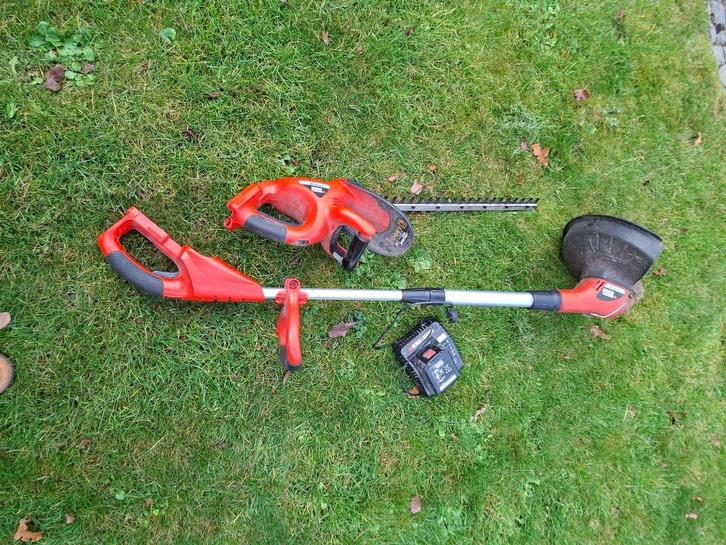 Black & Decker tuinset – grastrimmer, heggenschaar, Doe-het-zelf en Verbouw, Gereedschap | Handgereedschap, Gebruikt, Ophalen