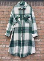 Lang houthakkers vest met knopen Maat XL / 42, Kleding | Dames, Ophalen of Verzenden, Gedragen, Maat 42/44 (L), Groen