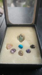 7 Edelstenen met Hanger - Mood Pendants, Sieraden, Tassen en Uiterlijk, Edelstenen, Ophalen of Verzenden, Nieuw