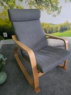 Ikea POÄNG grijs, Huis en Inrichting, Stoelen, Ophalen, Zo goed als nieuw, Grijs, Eén