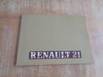 Renault 21 - Handleiding Instructieboek - Nederlands, Verzenden