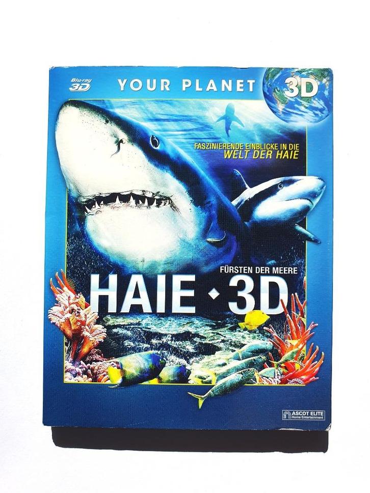 Haai 3D, Cd's en Dvd's, Blu-ray, Documentaire en Educatief, 3D, Ophalen of Verzenden