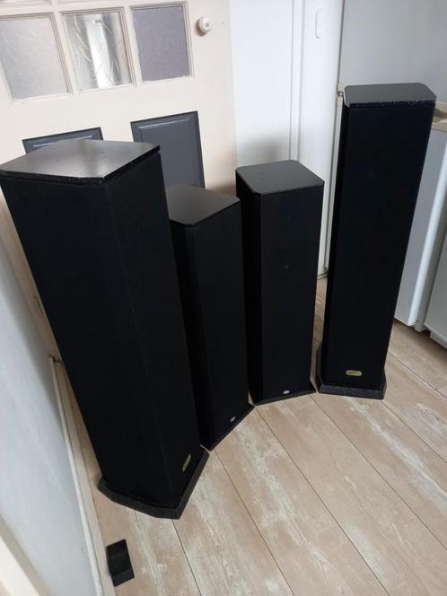 Allure en BNS en magnat luidsprekers, Audio, Tv en Foto, Luidsprekers, Gebruikt, Front, Rear of Stereo speakers, 120 watt of meer