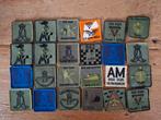 Borstembleem 5x5  (partij), Ophalen of Verzenden, Luchtmacht, Nederland, Embleem of Badge