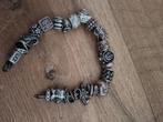 Pandora & Tedora Bedelarmband, Sieraden, Tassen en Uiterlijk, Ophalen of Verzenden, Zo goed als nieuw, Zilver, Zilver