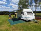 Caravan Eifelland Holiday 5103, Caravans en Kamperen, Rondzit, Tot en met 2, Dwarsbed, Schokbreker