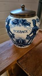 Toeback pot tabak pot, Ophalen of Verzenden