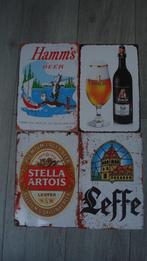bier borden, Ophalen of Verzenden, Zo goed als nieuw, Reclamebord, Plaat of Schild, Overige merken