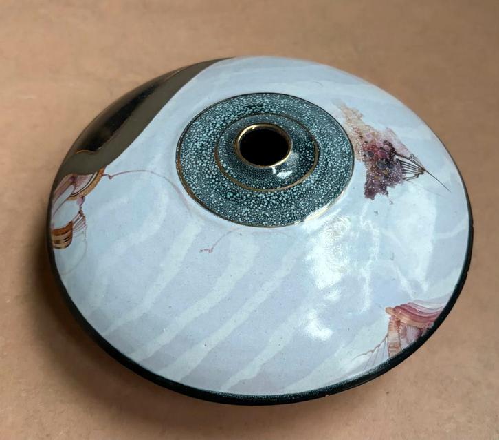 Fraai design vaasje, Evenisse Gual, 1991, Huis en Inrichting, Woonaccessoires | Vazen, Gebruikt, Overige kleuren, Minder dan 50 cm