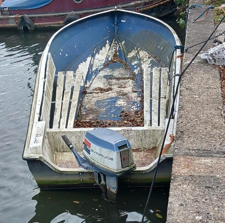 GRATIS opknapbootje, Watersport en Boten, Bootonderdelen, Zo goed als nieuw, Overige typen, Motorboot, Ophalen of Verzenden