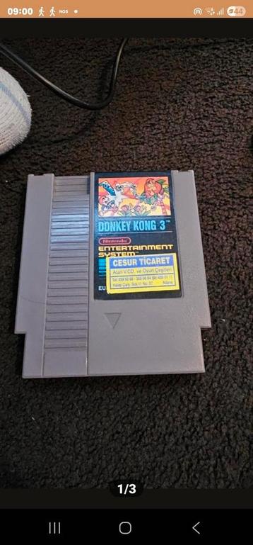 donkey kong 3 nes beschikbaar voor biedingen