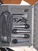 Microfoon Set: Shure SM58 & Sennheiser E835 (5 stuks), Muziek en Instrumenten, Microfoons, Ophalen of Verzenden