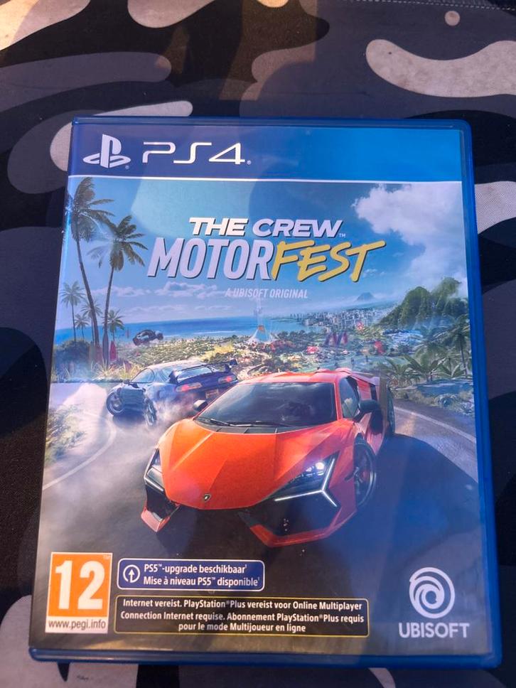 The Crew Motorfest PS4!, Spelcomputers en Games, Games | Sony PlayStation 4, Zo goed als nieuw, Racen en Vliegen, 1 speler, Vanaf 12 jaar