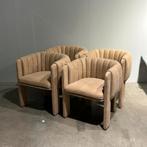 ⚠️OP=OP⚠️Eleonora Eetkamerstoel Liselore Cognac, Huis en Inrichting, Stoelen, Ophalen, Overige kleuren, Scandinavische, Vijf, Zes of meer stoelen