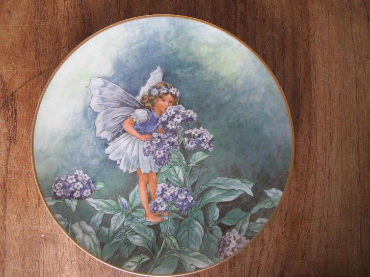 Flower Fairies bord Heliotrope fairy Villeroy & Boch, Huis en Inrichting, Woonaccessoires | Wanddecoraties, Zo goed als nieuw