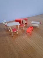 Poppenhuis meubeltjes jaren 60, Ophalen, Gebruikt, Poppenhuis