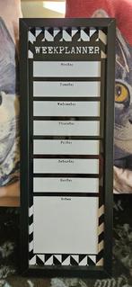 Whiteboard Weekplanner, Ophalen of Verzenden, Zo goed als nieuw, Magneetbord
