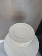 Gebaksbordjes met ribbelrand 8 stuks, Ophalen of Verzenden, Zo goed als nieuw, Bord(en), Overige stijlen