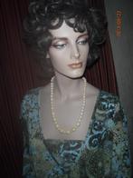 Prachtige Ketting  van  Ivoor   68 cm lang, Sieraden, Tassen en Uiterlijk, Kettingen, Overige materialen, Wit, Ophalen of Verzenden