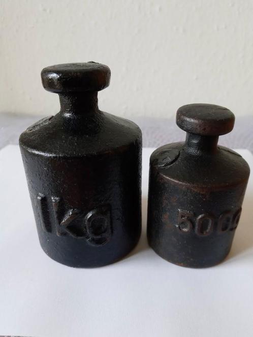 Twee mooie oude gewichten, Antiek en Kunst, Antiek | Gereedschap en Instrumenten, Verzenden