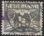 Nederland met Waterm. cijfer serie uit 1926/1935, Postzegels en Munten, Postzegels | Nederland, Verzenden, T/m 1940, Gestempeld