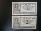Nederland pick 73 1949 per stuk, Postzegels en Munten, Bankbiljetten | Nederland, Ophalen of Verzenden, 2½ gulden, Los biljet