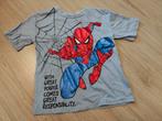 H&M Spiderman t-shirt maat 98/104, Ophalen of Verzenden, Gebruikt, Jongen, Shirt of Longsleeve